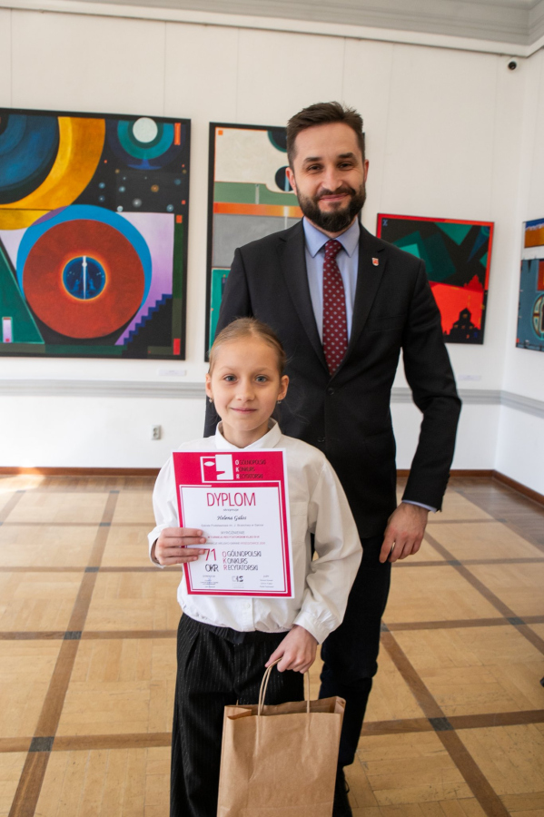 Laureaci podczas wręczania nagród