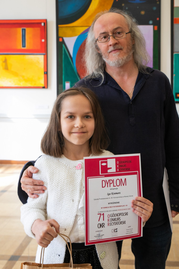 Laureaci podczas wręczania nagród