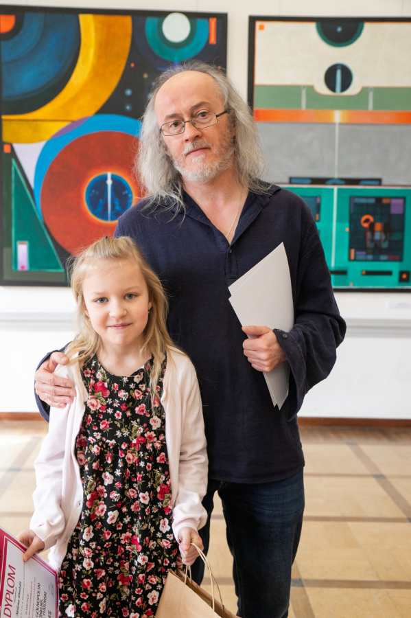 Laureaci podczas wręczania nagród