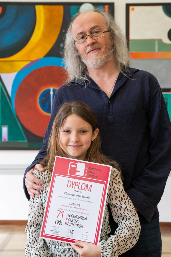 Laureaci podczas wręczania nagród