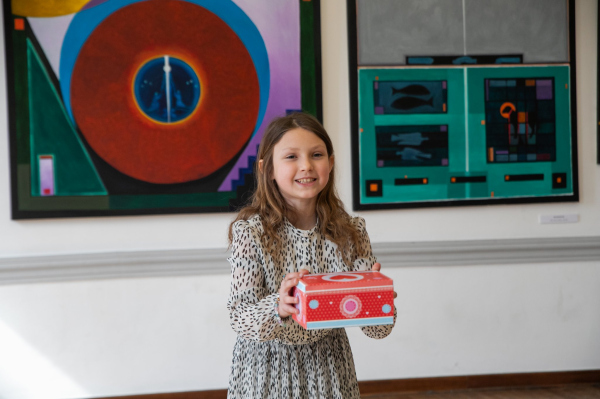 Laureaci podczas występu 