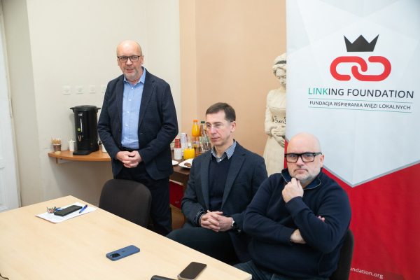 Dyrektor CKiS wita gości spotkania